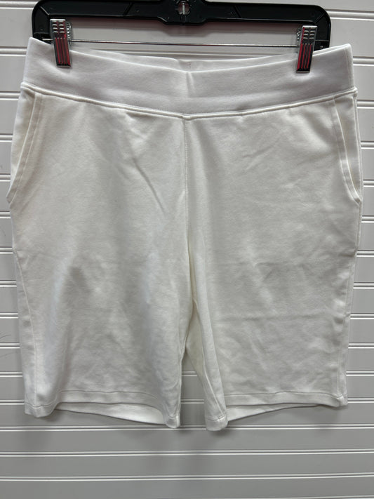 Shorts By Coldwater Creek In White, Size:Sp