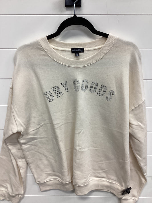 Top Ls By Originality In Cream, Size:Xl