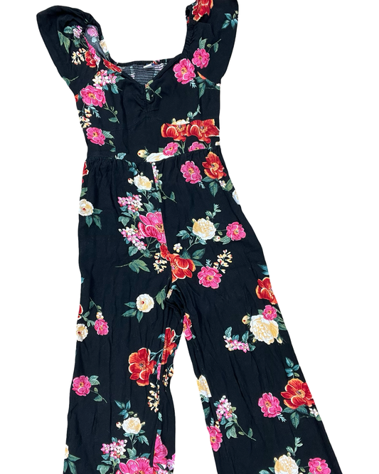 Dress Casual Maxi By Old Navy In Black & Orange, Size:Xs