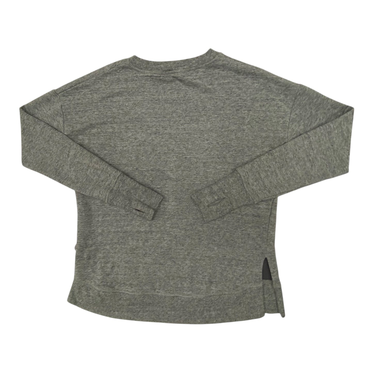 Athletic Top Ls Crewneck By Athleta In Grey, Size:Xs