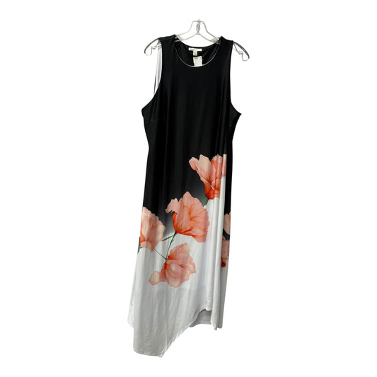 Dress Casual Maxi By Cato In Black, Size:1X