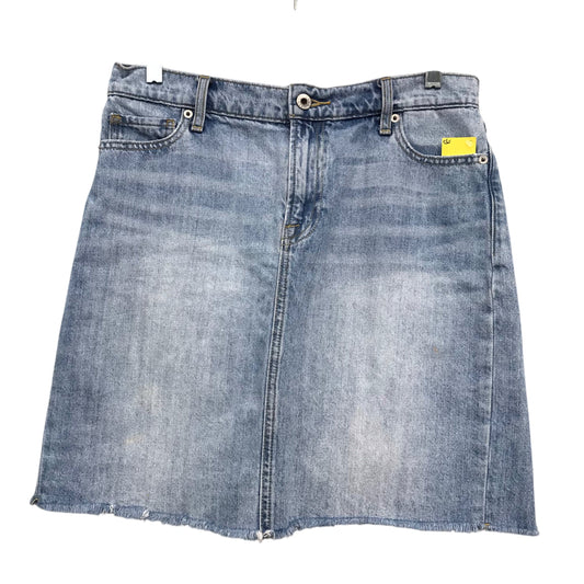 Skirt Mini & Short By Lucky Brand In Blue Denim, Size:8