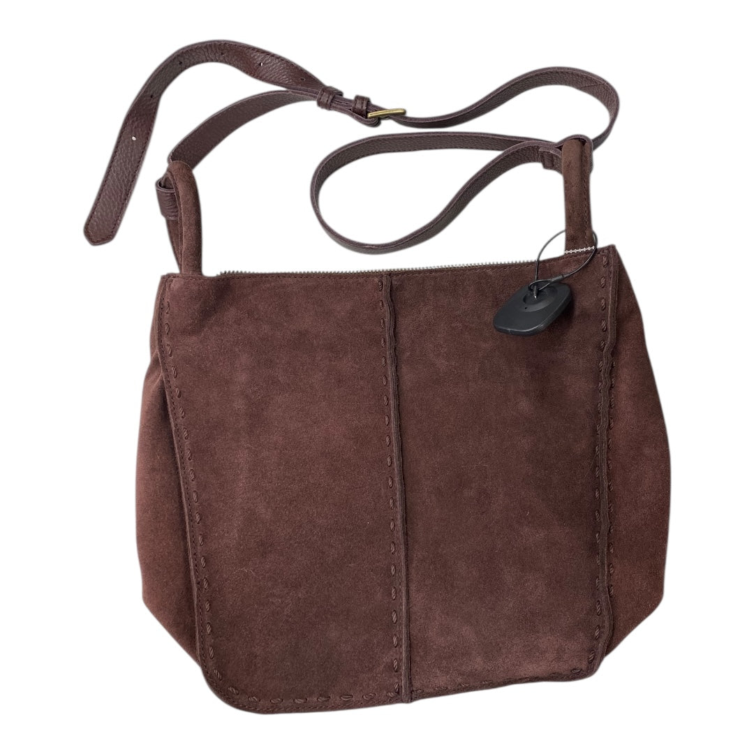 Handbag Leather By The Sak In Brown, Size:Medium