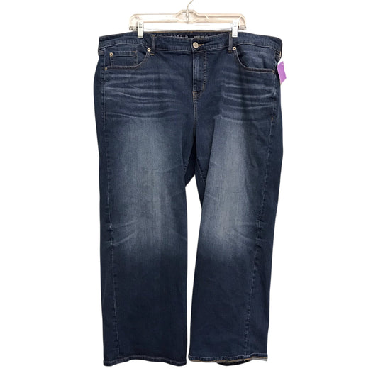 Jeans Wide Leg By Torrid In Blue Denim, Size:22