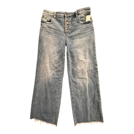 Jeans Wide Leg By Kut In Blue Denim, Size:8