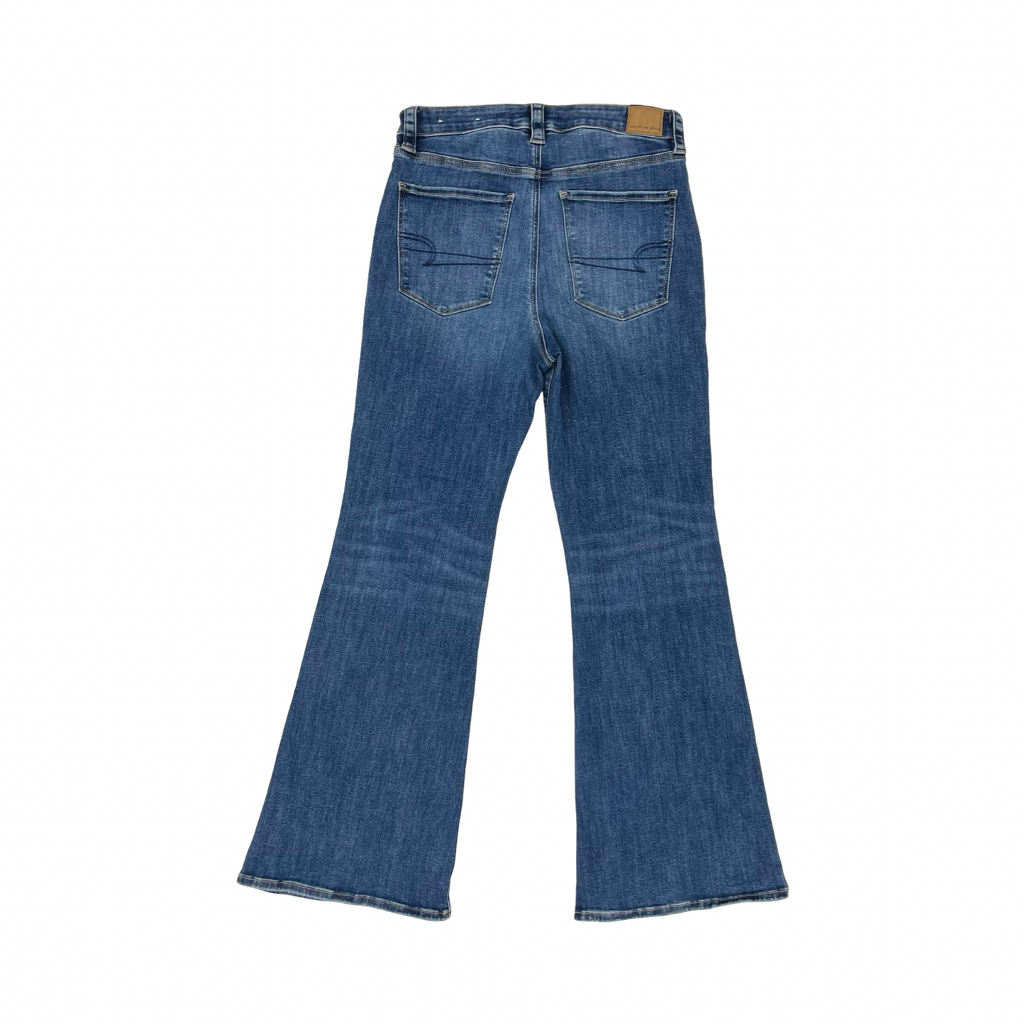 Jeans Flared By American Eagle In Blue Denim, Size:12