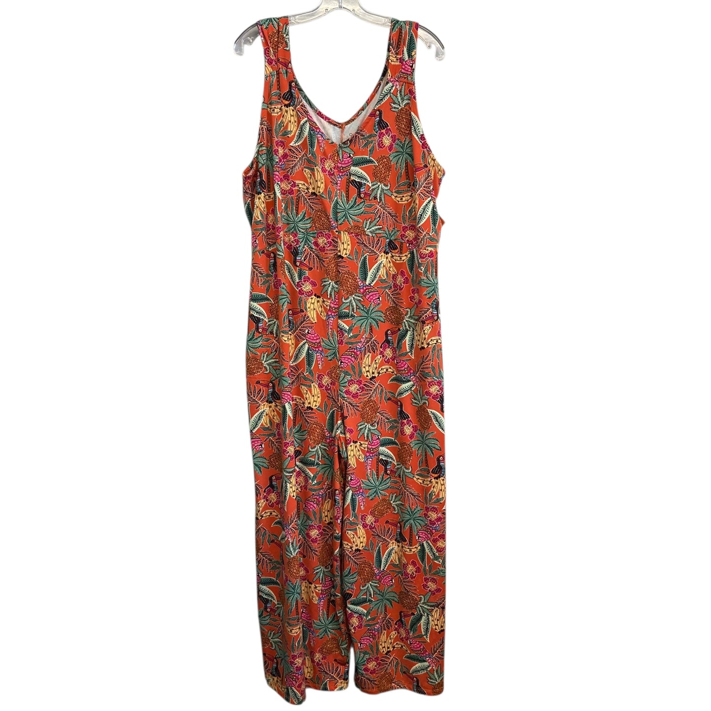 Jumpsuit By Cuddl Duds In Multi, Size:1X