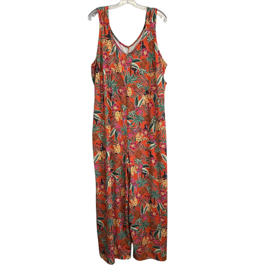 Jumpsuit By Cuddl Duds In Multi, Size:1X