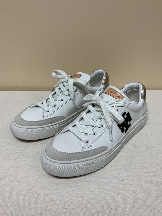 Shoes Designer By Tory Burch In White, Size:7.5