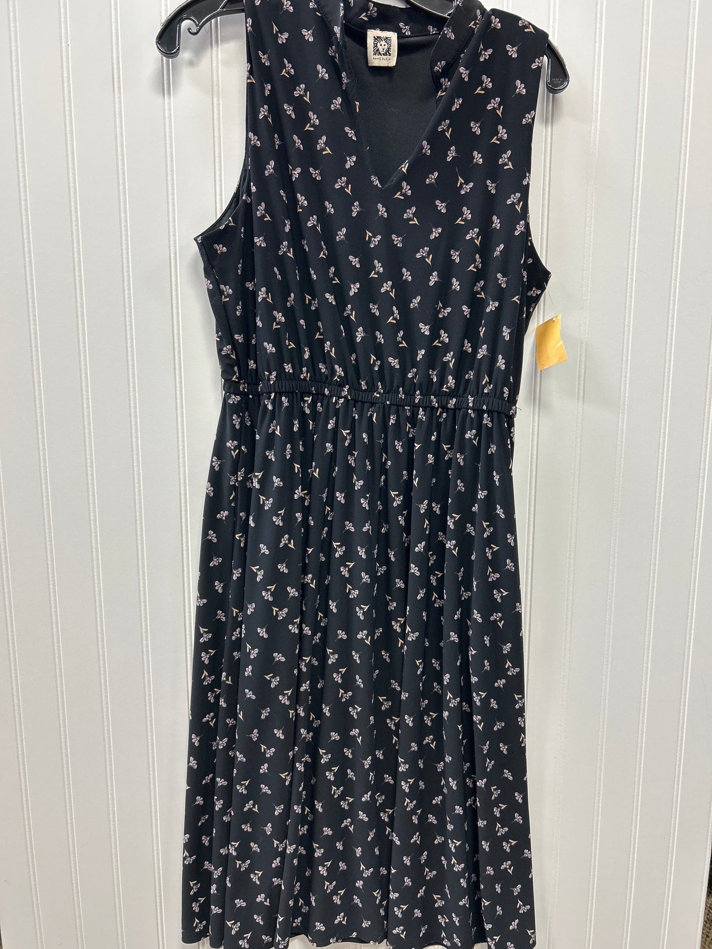 Dress Casual Maxi By Anne Klein In Black, Size:M