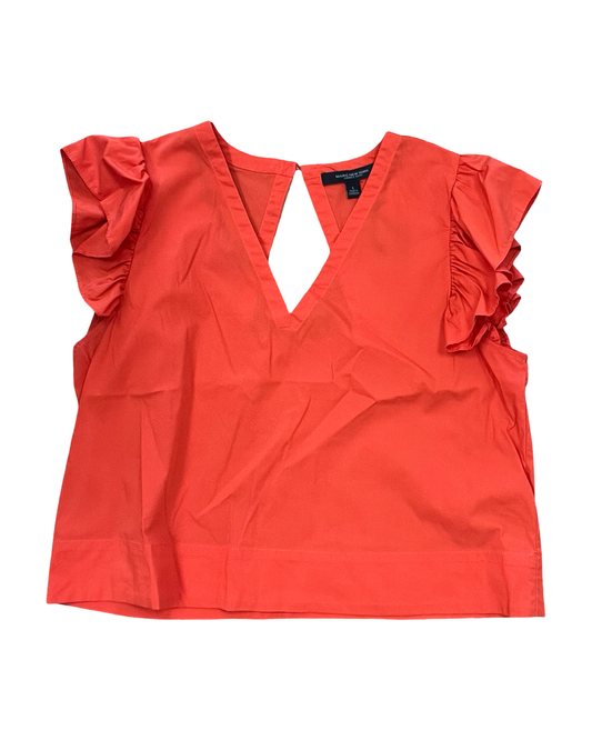 Top Ss By Marc New York In Orange, Size:L