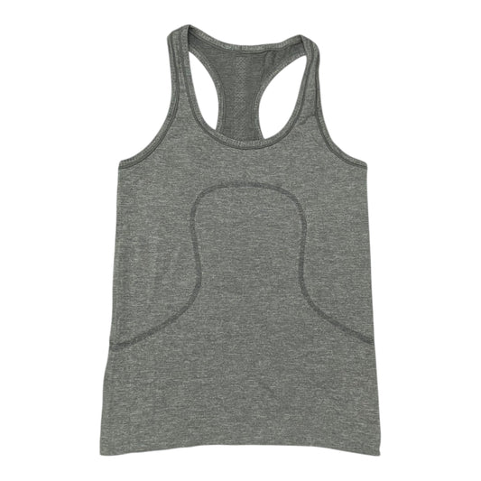 Athletic Tank Top By Lululemon In Grey, Size:8
