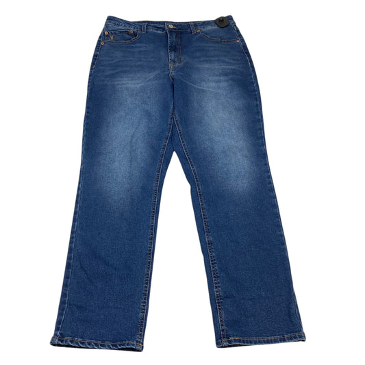 Jeans Designer By Frye In Blue Denim, Size:12