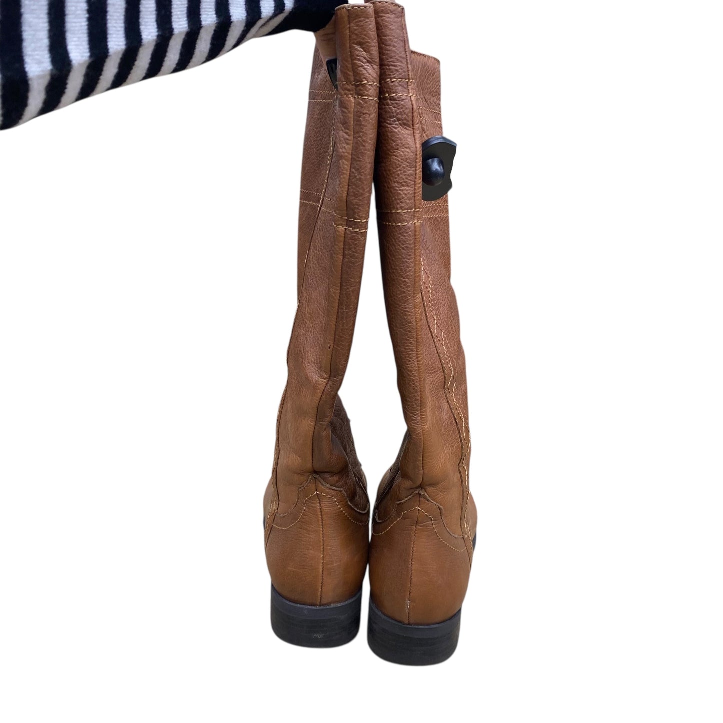 Boots Knee Flats By White Mountain In Brown, Size:7.5