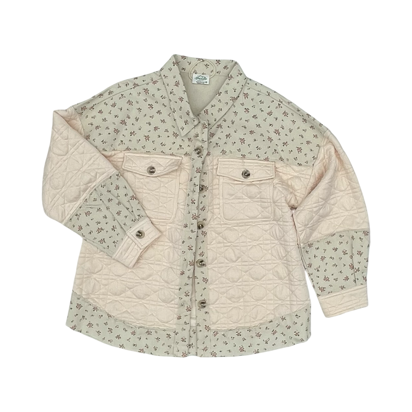 Jacket Denim By New In In Cream, Size:M