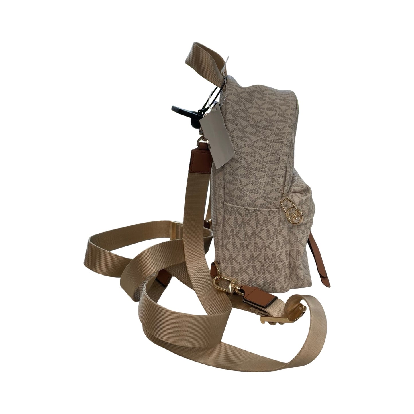 Backpack Designer By Michael Kors In Cream, Size:Small