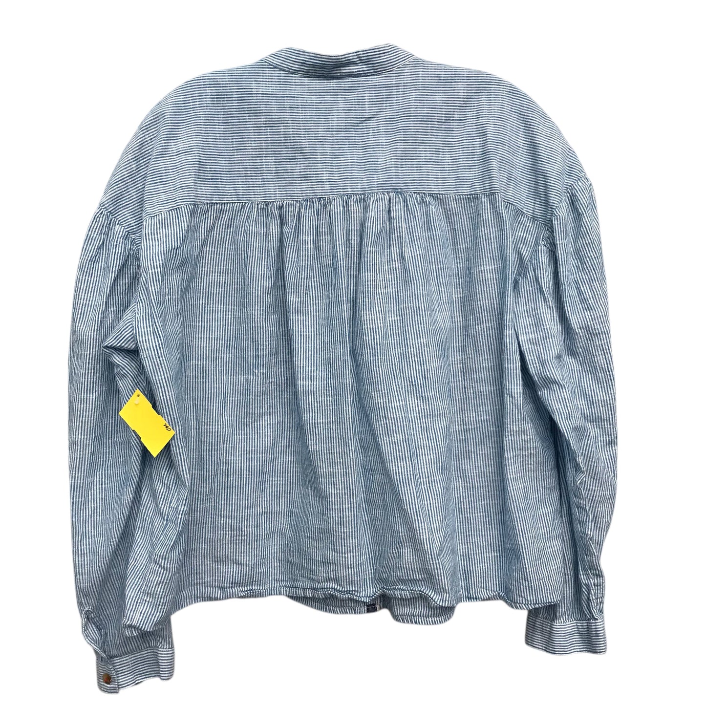 Top Ls By Pilcro In Blue & White, Size:L