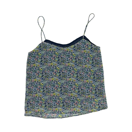 Blouse Sleeveless By Mng In Floral Print, Size:S