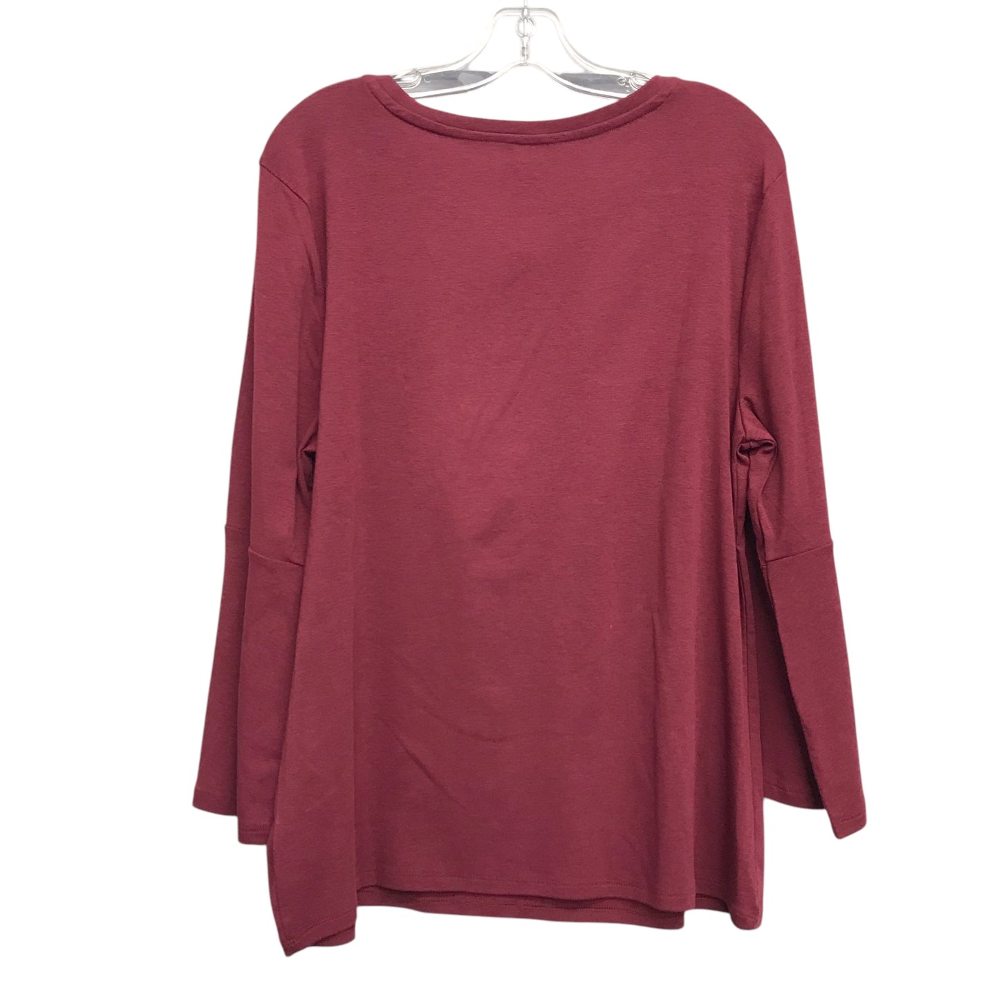 Top Ls Basic By Old Navy In Maroon, Size:Xl