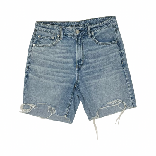 Shorts By American Eagle In Blue Denim, Size:8
