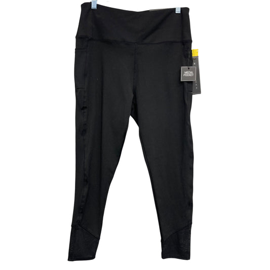 Athletic Leggings By Kay Unger In Black, Size:Xl