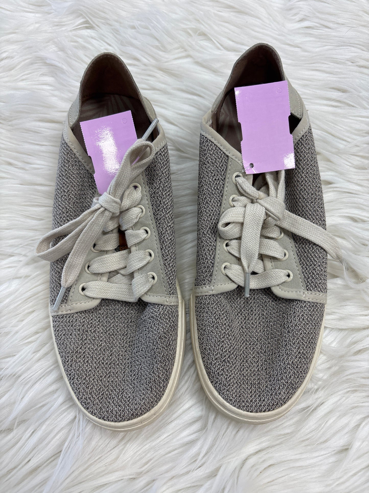 Shoes Flats By Oli & Hali In Grey, Size:6.5