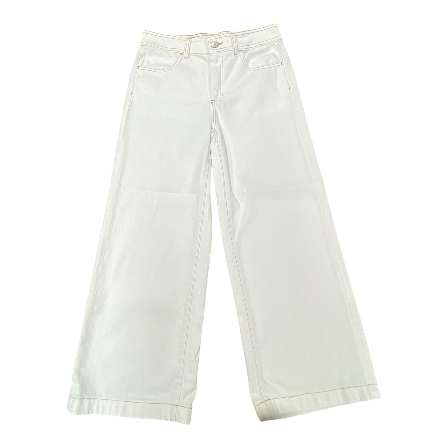 Pants Wide Leg By Chicos In White, Size:6