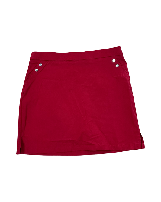 Skort By Rafaella In Red, Size:M