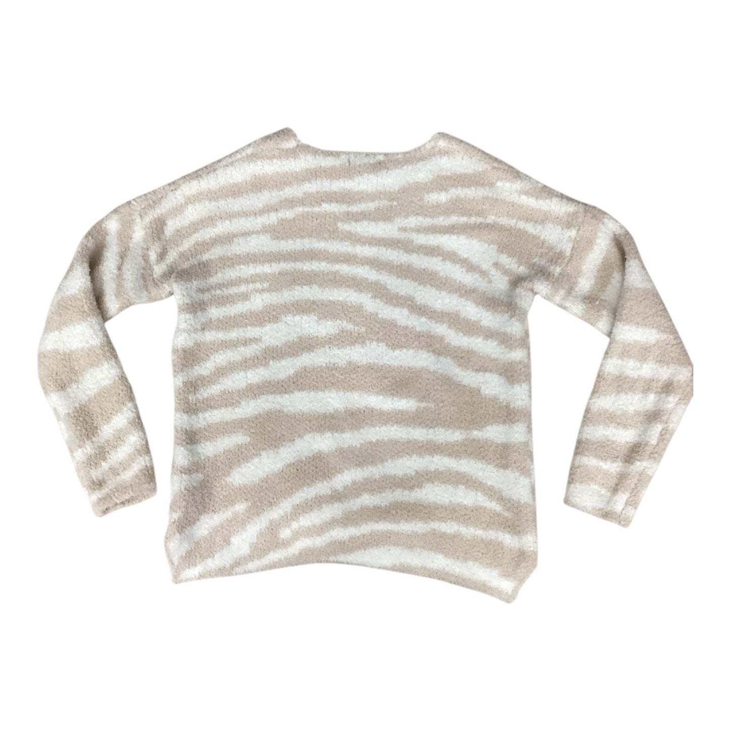 Sweater By Rachel Zoe In Tan & White, Size:Mp