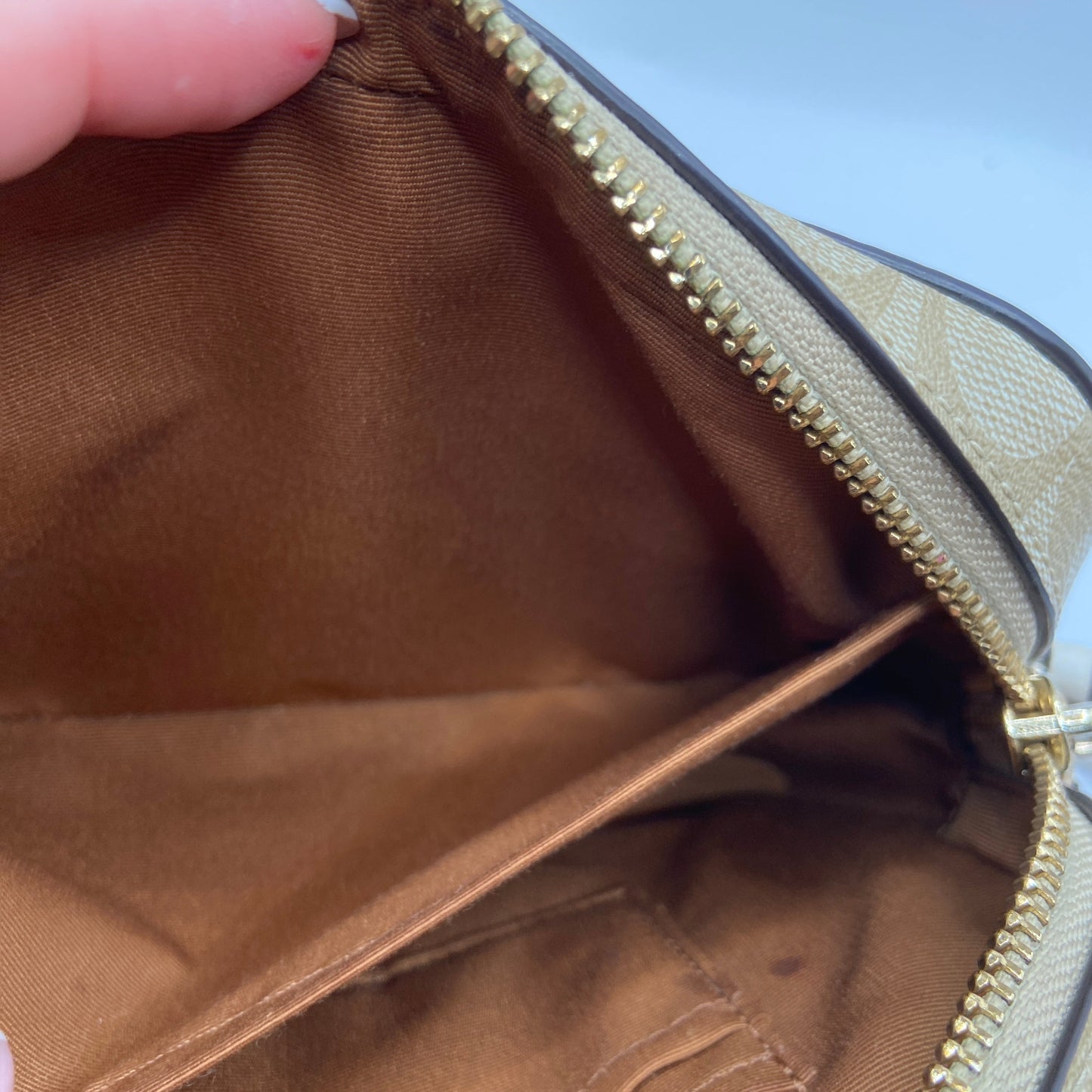Crossbody Designer By Coach, Size: Small