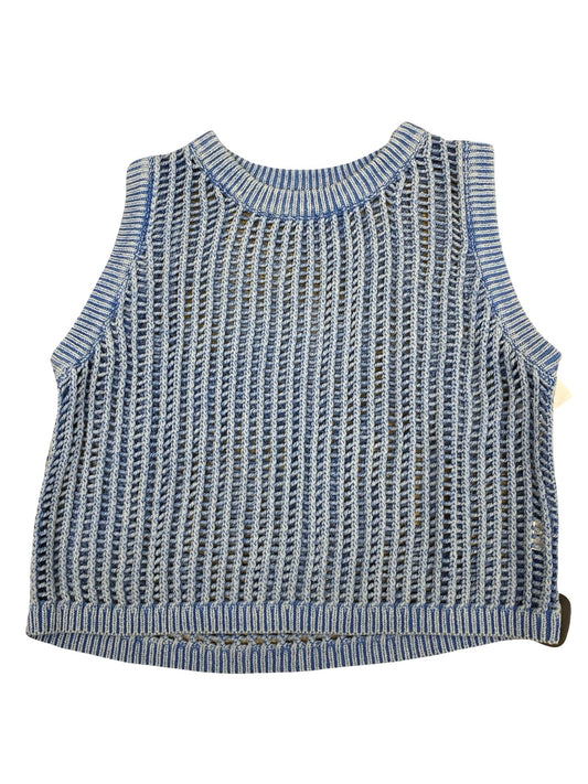 Sweater Ss By Clothes Mentor In Blue, Size:M