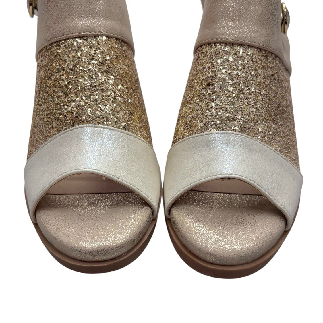 Shoes Heels Block By Lindsay Phillips In Tan, Size: 6.5