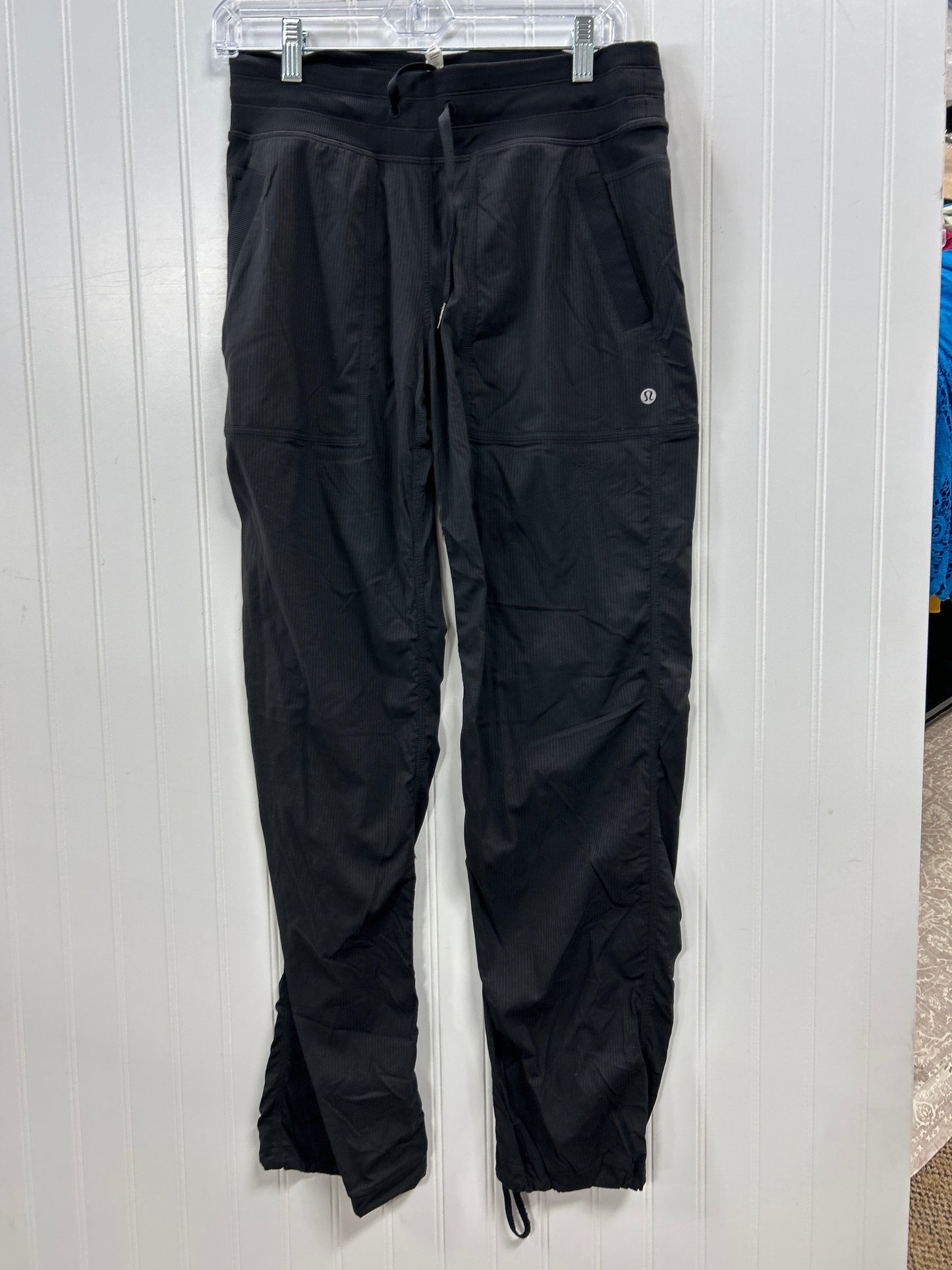 Athletic Pants By Lululemon In Black, Size:6