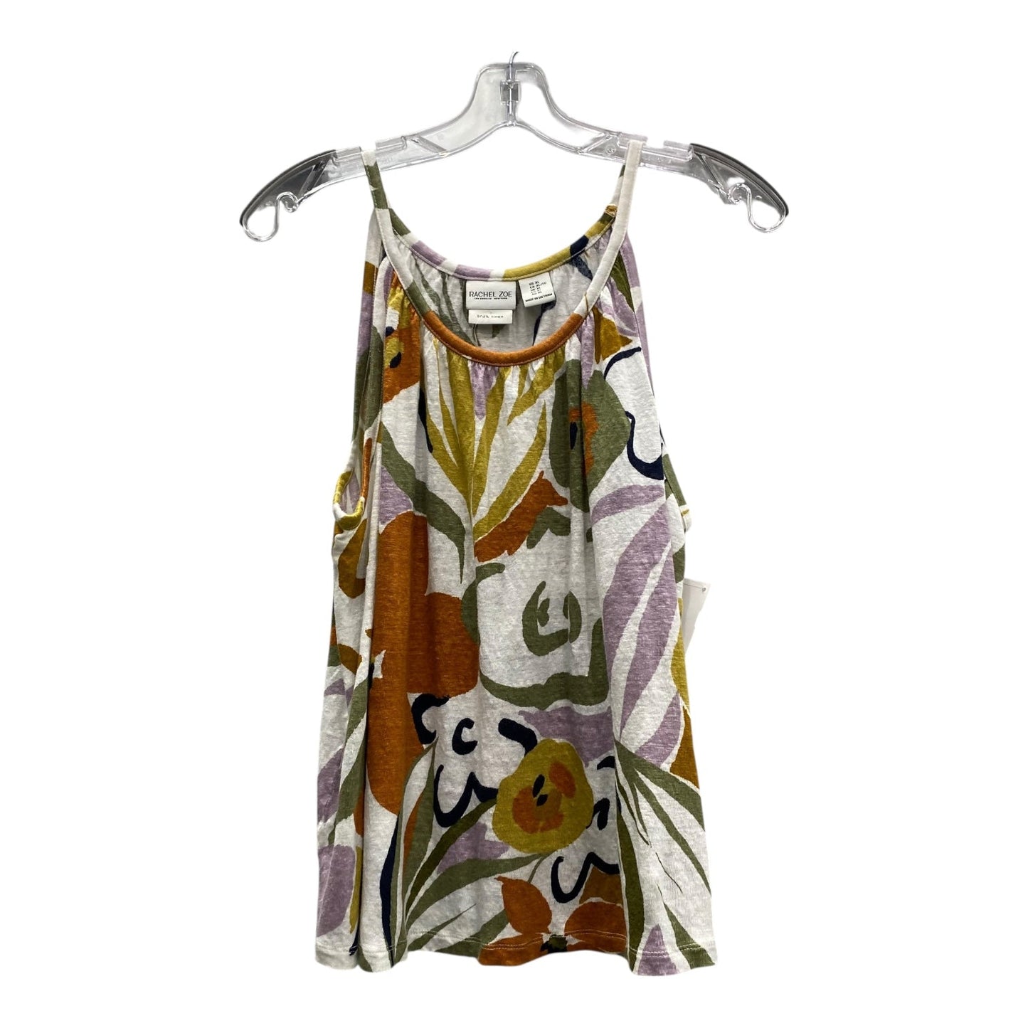 Top Sleeveless By Rachel Zoe In Tan, Size:Xl