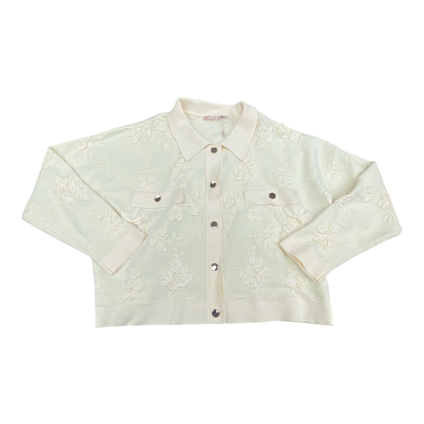 Blazer By Esqualo In Cream, Size:L