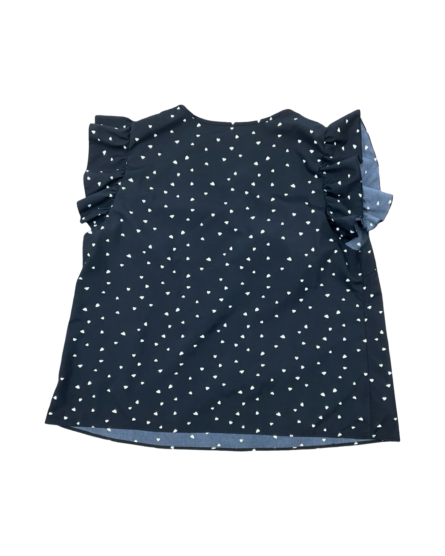 Top Ss By Clothes Mentor In Black & White, Size:2X