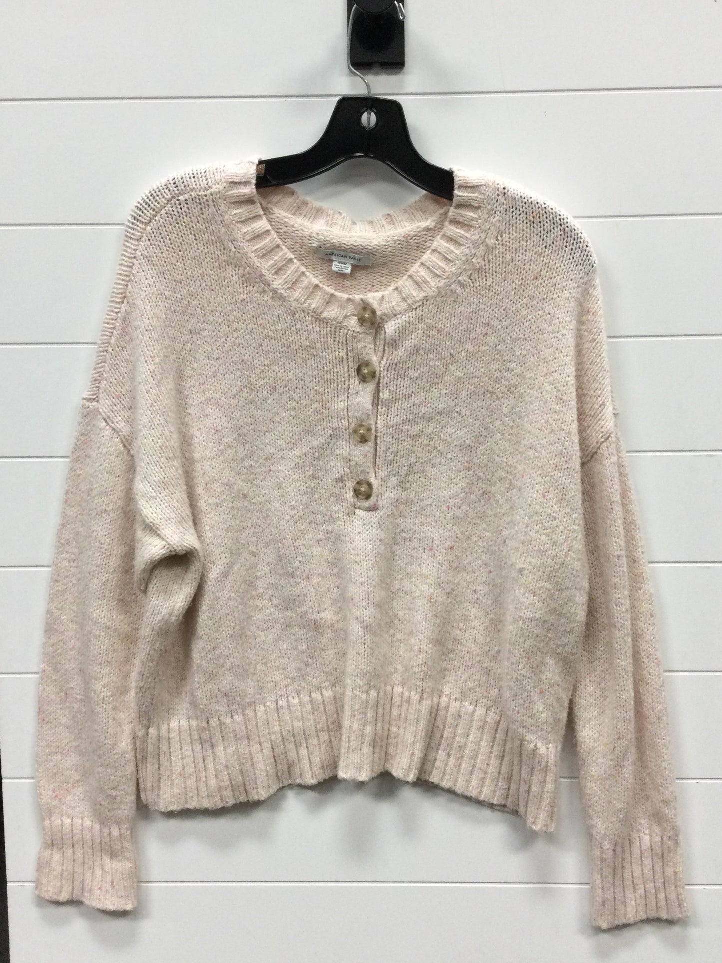 Sweater By American Eagle In Pink, Size:M