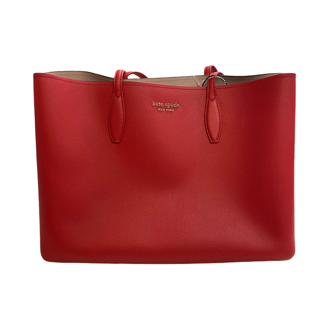 Handbag Designer By Kate Spade In Red, Size:Large