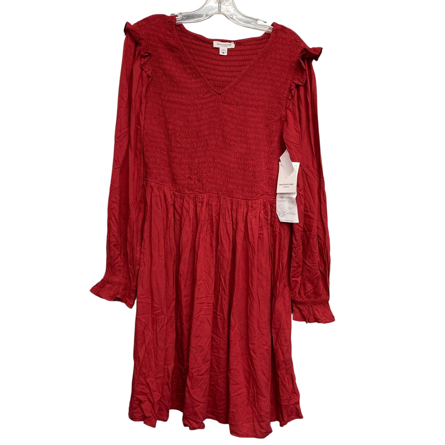 Dress Party Short By Beachlunchlounge In Red, Size:M