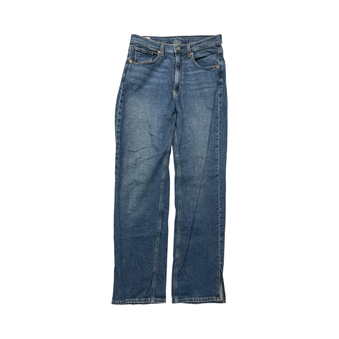 Jeans Straight By Gap In Blue Denim, Size:4
