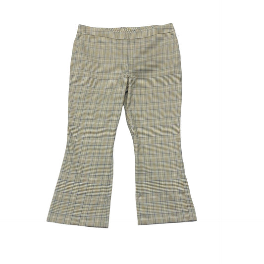 Pants Dress By Cabi In Brown & Cream, Size:16