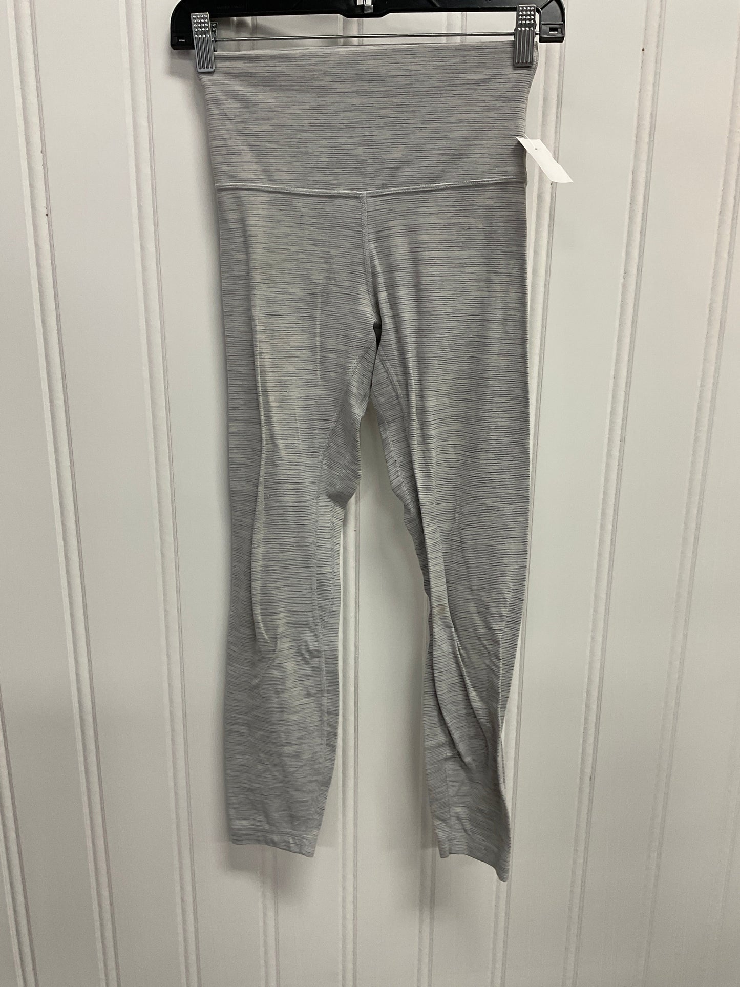 Athletic Leggings By Lululemon In Grey, Size:S