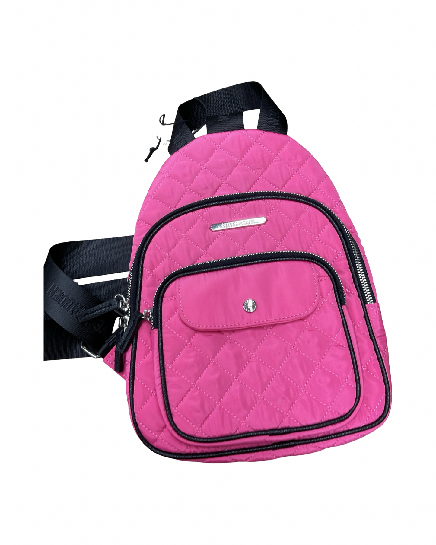 Backpack By Steve Madden In Pink, Size:Medium