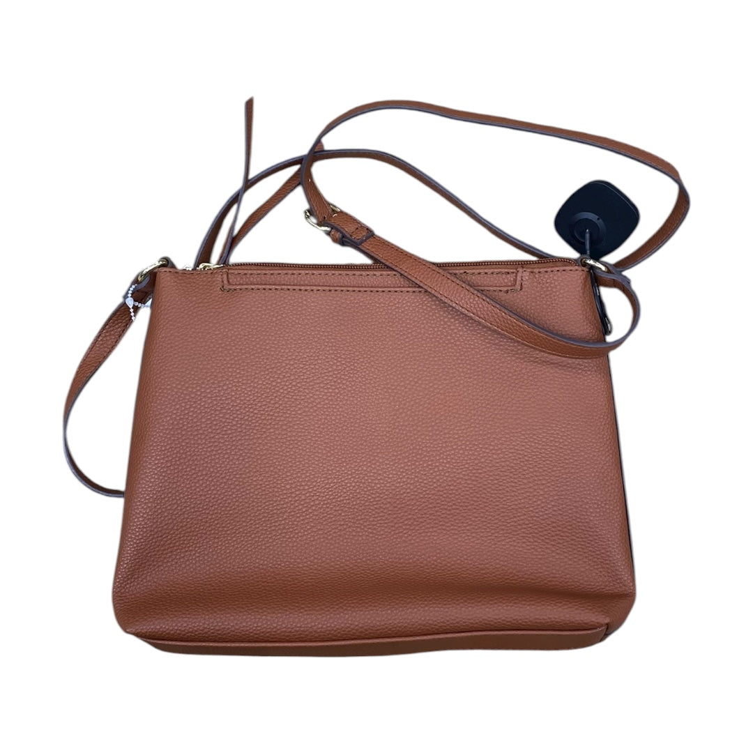Handbag By Liz Claiborne In Brown, Size:Small