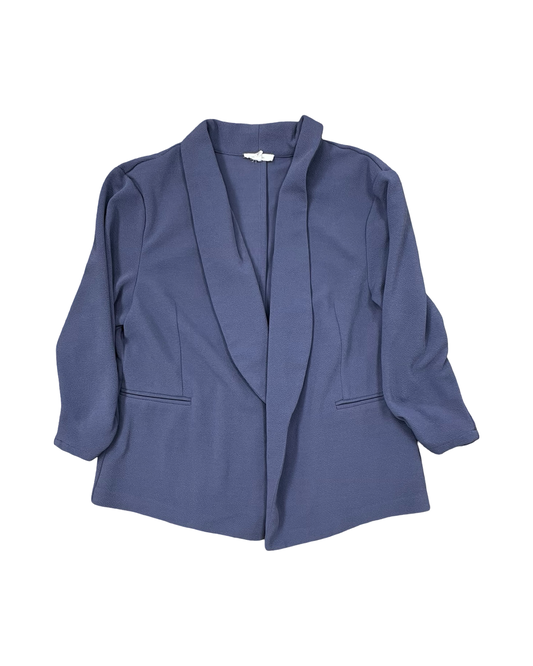 Blazer By Maurices In Purple, Size:1X