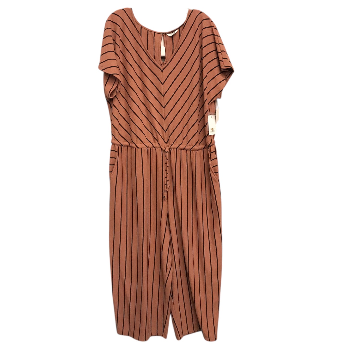 Jumpsuit By Sonoma In Brown, Size:1X