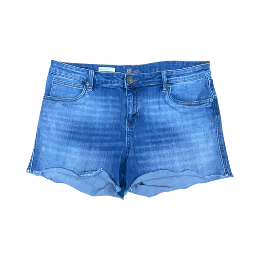 Shorts By Kut In Blue Denim, Size:14