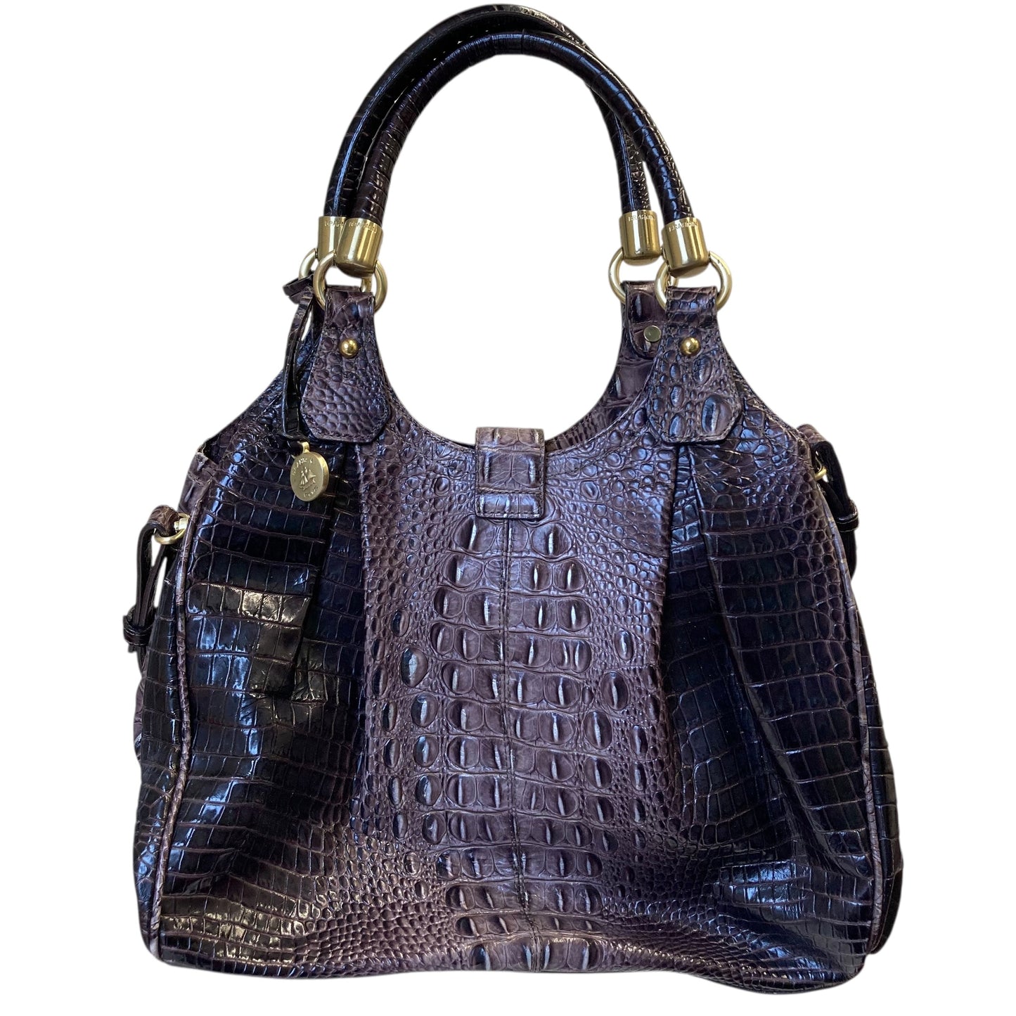 Handbag Designer By Brahmin In Multi, Size:Medium
