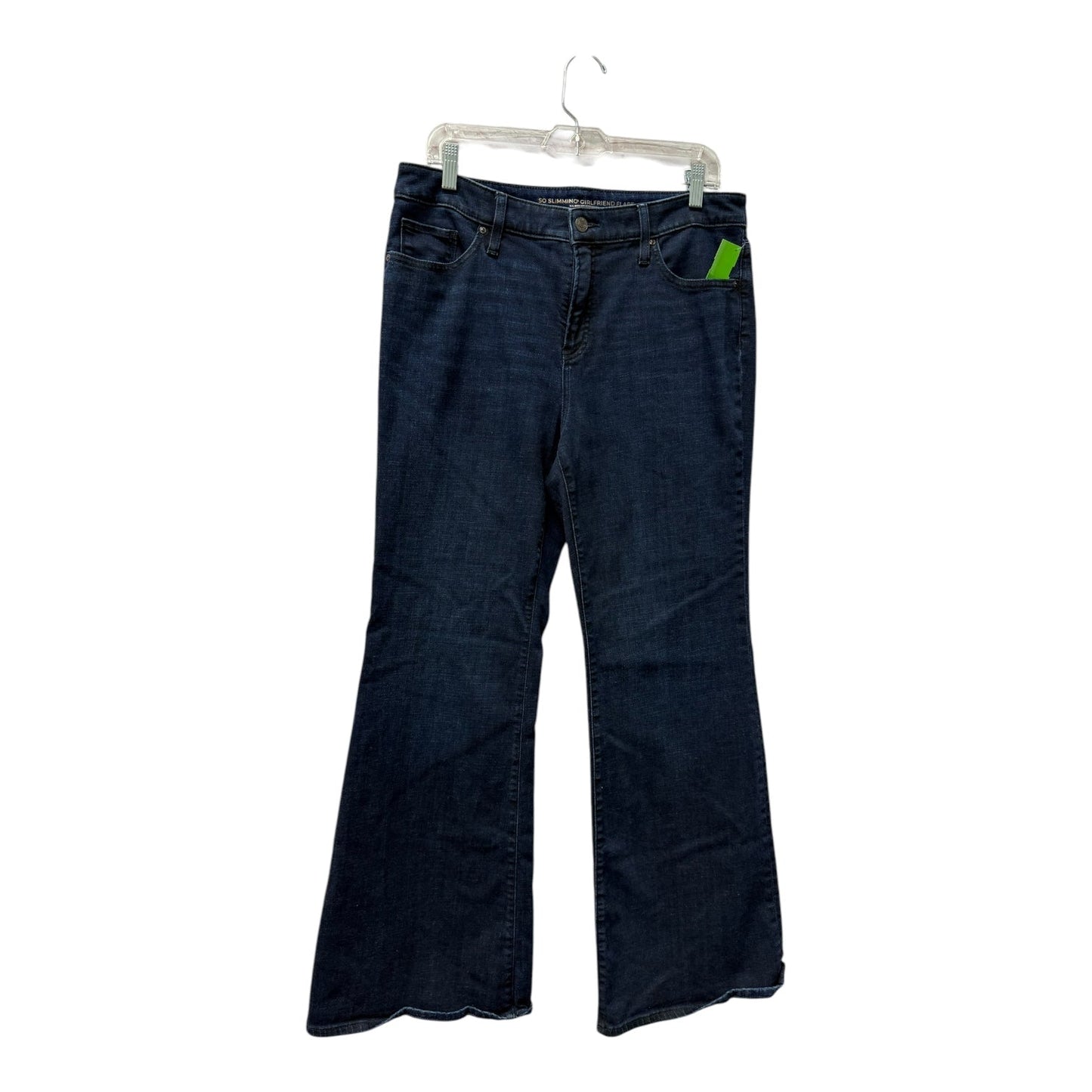 Jeans Wide Leg By Chicos In Blue, Size:10