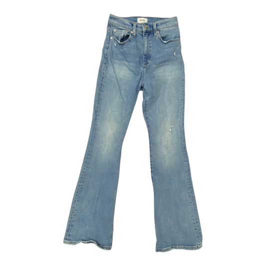 Jeans Flared By Pistola In Blue, Size:4